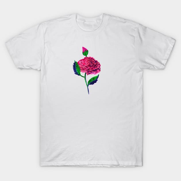 Rose oil T-Shirt by ArtKsenia